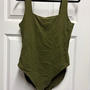 Old Navy Olive Green Bodysuit